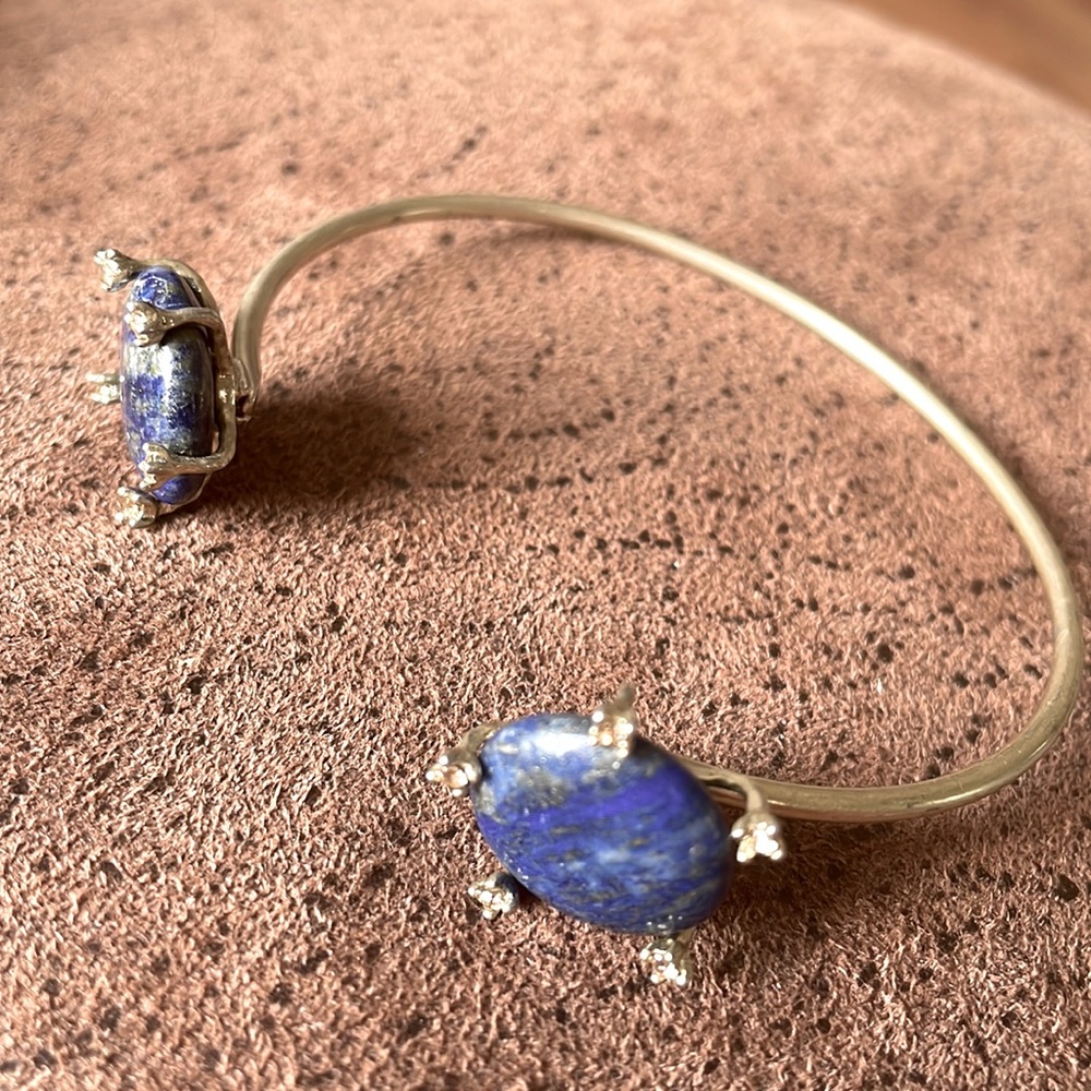 Vintage lapis lazuli bracelet